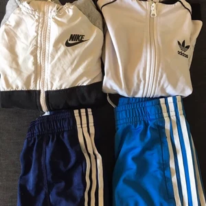 ADIDAS kläder - Adidas barnkläder i storlek 122. Använda ett fåtal gånger. 100kr styck eller alla fyra för 300kr.          Skriv gärna vid intresse av köp eller fler bilder. Skickar endast📬 Endast swish💸