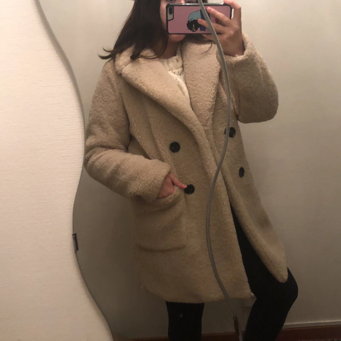 Varm och gosig kappa  - 90