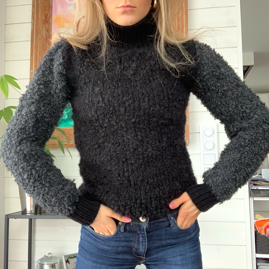 SÅ FIN HEMSTICKAD TRÖJA🖤🐘 - 91