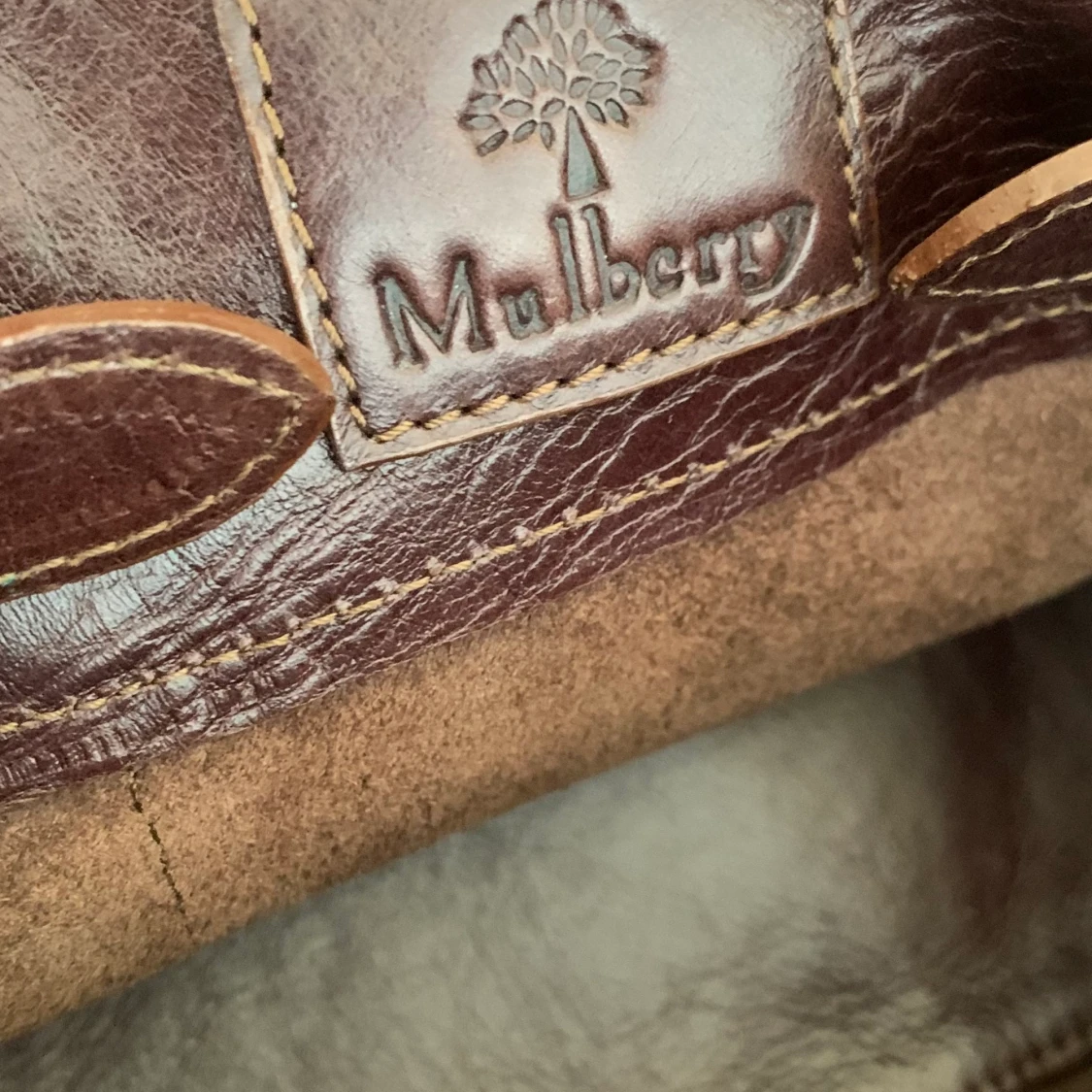 Mulberry Bayswater leather bag, vintage - 90