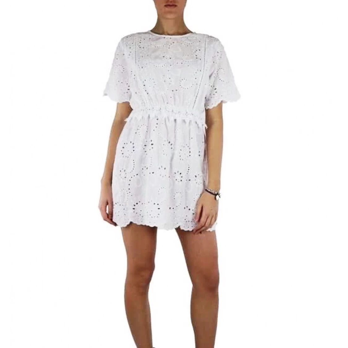 Bomull sommarklänning, helt ny, 36-38 