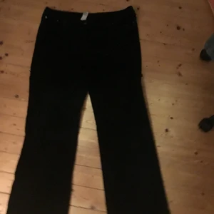 Manchester byxor  - Svarta Manchester byxor