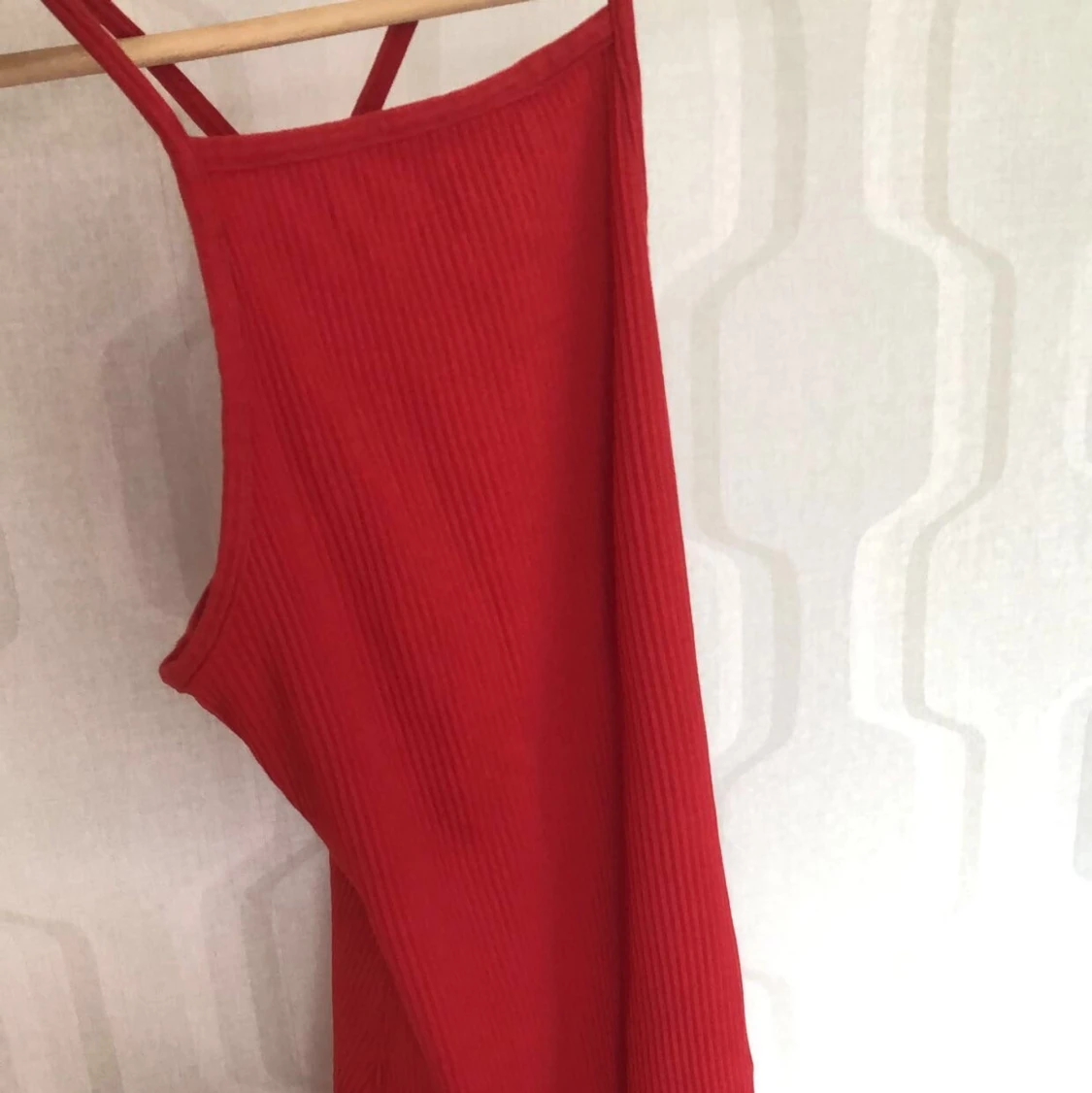 Röd klänning - 90