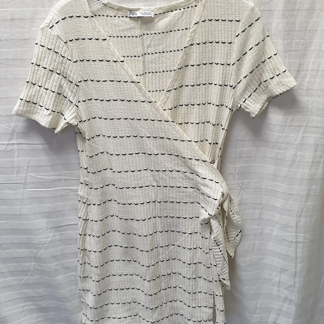 Randig mini playsuit