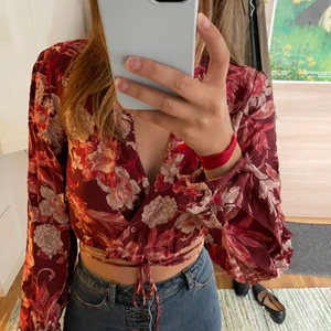 Zara wrap top - Size XS  - Zara floral wrap top. Long sleeve. Size XS. In good condition