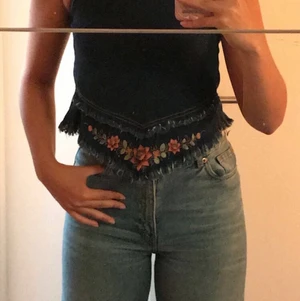 Gullig jeans linne, S - Köparen står för frakt 