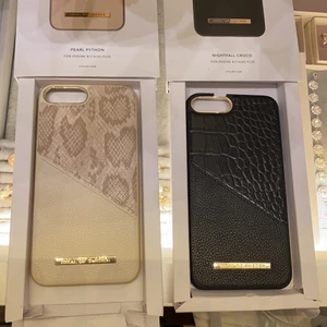 Iphoneskal - Passar iPhone 8+, inte använda alls mkt men har några slitningar. Inget som syns, nypris är 300-500/st köp för 50kr