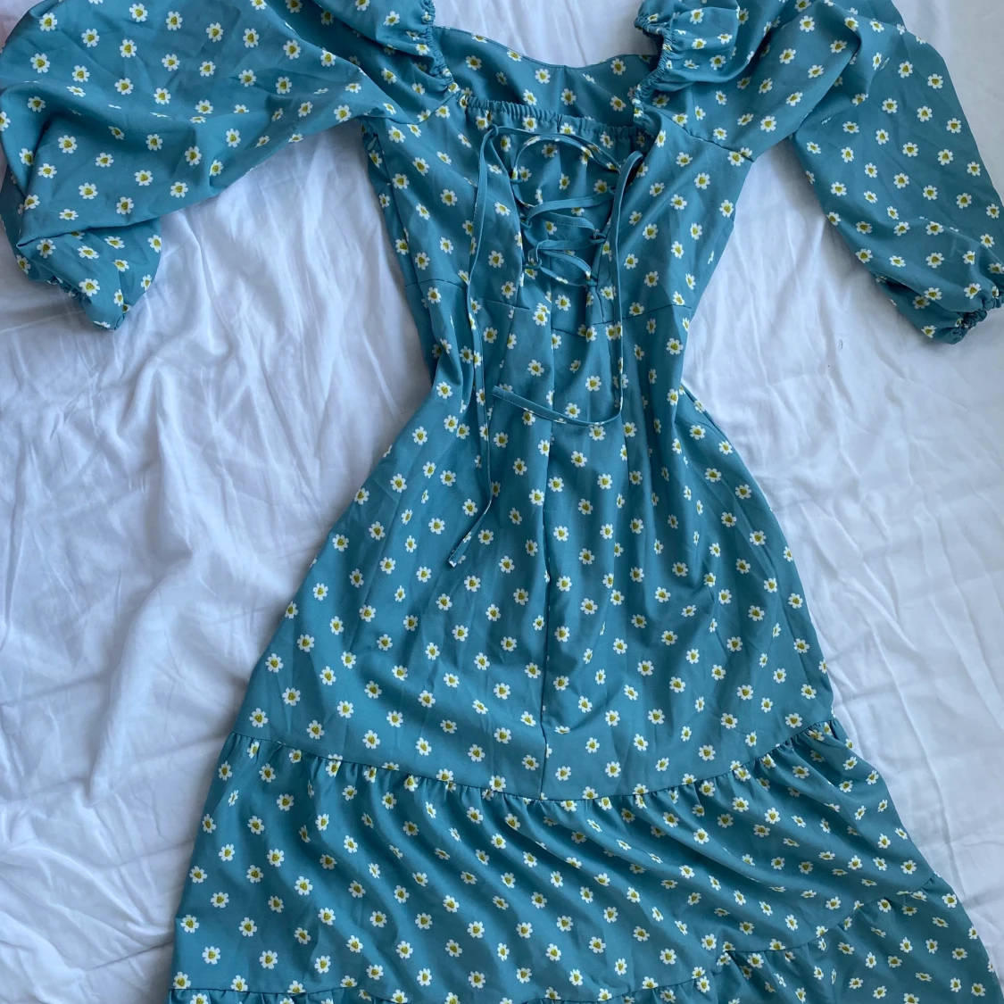 Blommig långklänning - 90