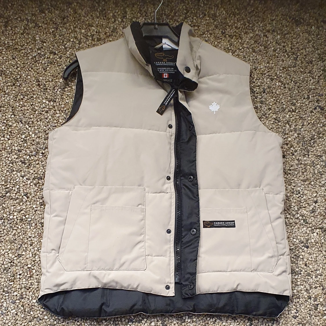 Åkta canada goose väst jacka - 91