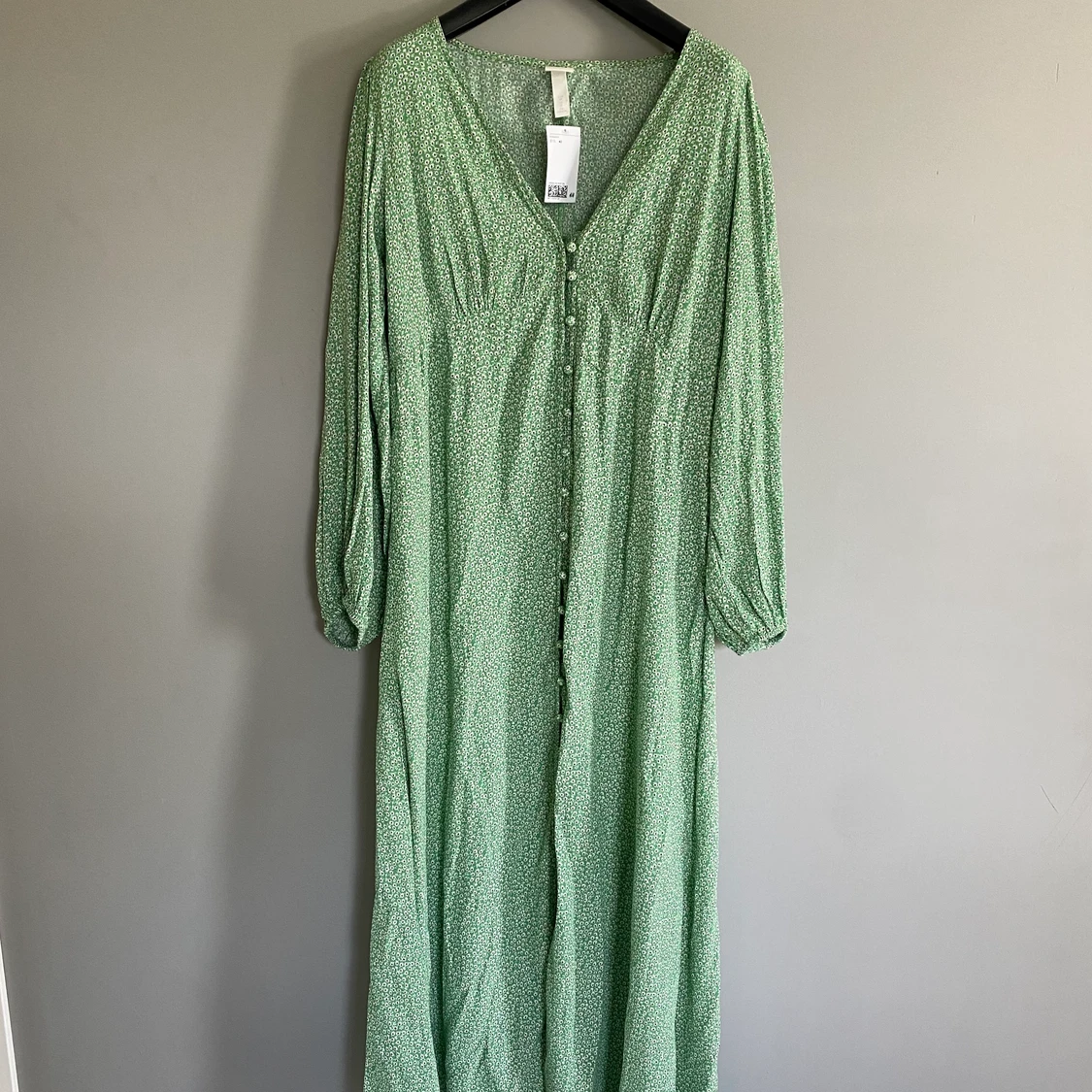 Grön Långklänning 