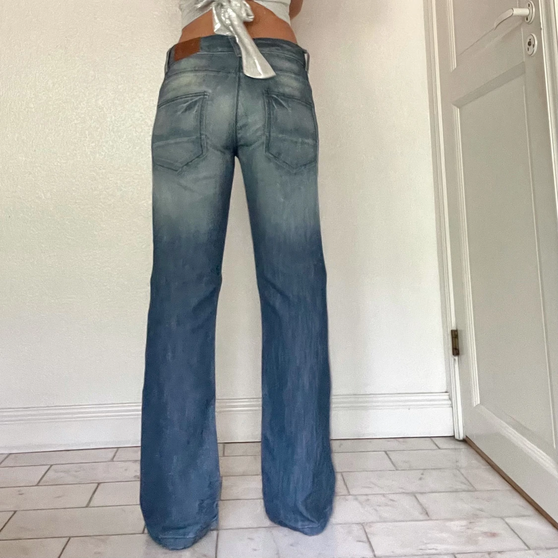 Lågmidjade jeans - 90