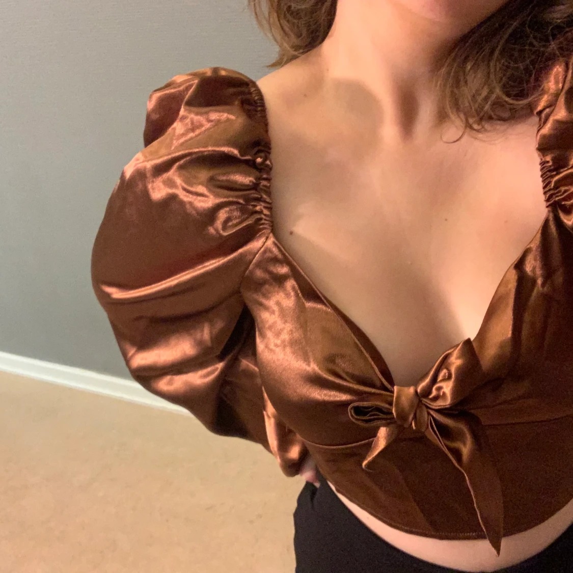 Satinblus- oanvänd! - 91