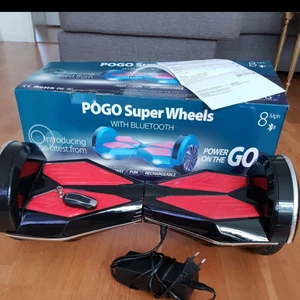 PAGO SUPER WHEEL Julklapp - Med Bluetooth och ljus, hand kontroll, adapter? Kvitto medföljer. Levetans ingår