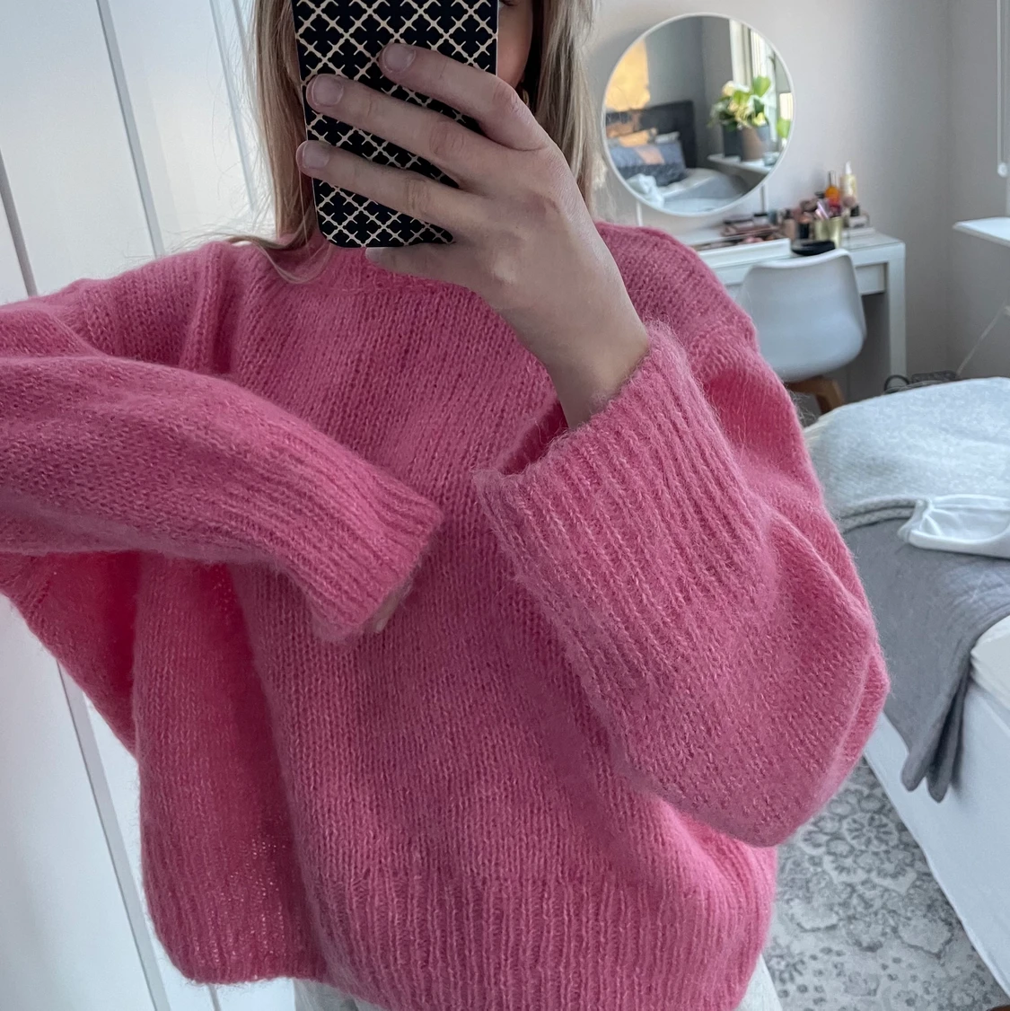 Stickad tröja från hm