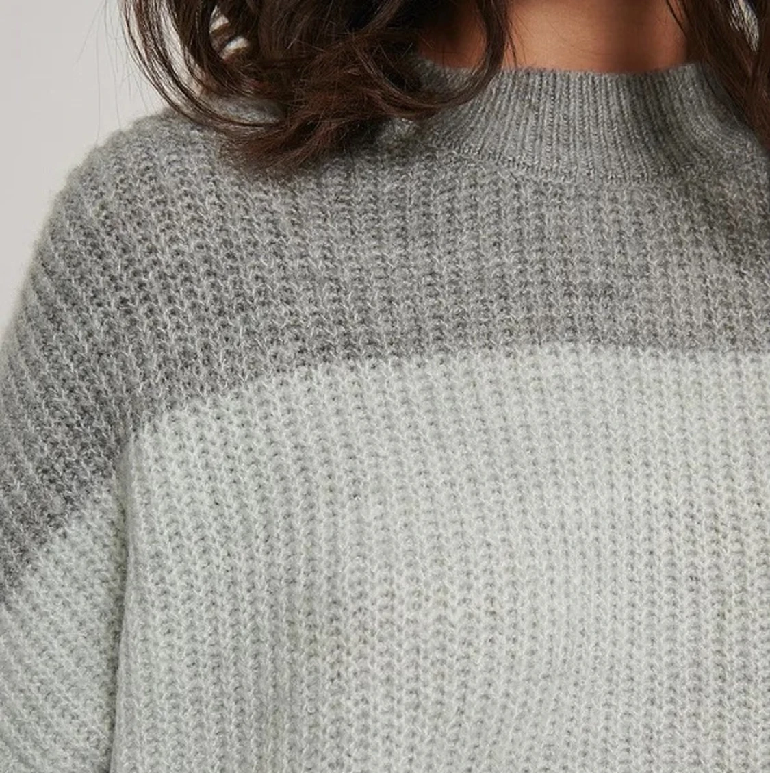 Oversize stickad tröja NAKD - 91