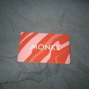 Monki kort med 150kr på - Monki kort jag fick i julklapp men köper aldrig där ifrån