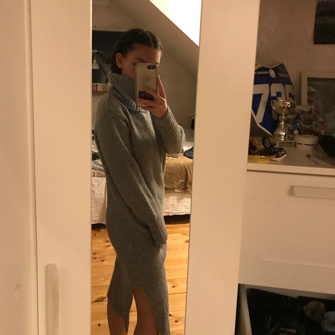 Stickad klänninh - 90