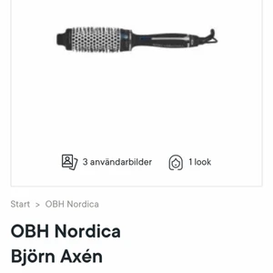 Björn Axén Magic Style Brush helt ny! - Fick en värmeborste (30mm) i julklapp som jag inte har någon användning av då jag redan har så många locktänger. Så  därför säljer jag den billigare! Funkar superbra att både torka håret med men även  lätt styla håret med då det är en borste med värme i sig. Endast testad en gång, men annars helt ny med kartong och instruktionsbok Skriv för mer info och frågor🥰🥰