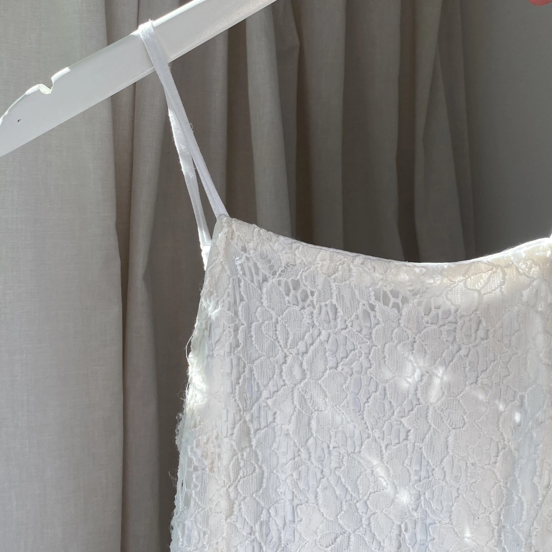 Vit klänning  - 91