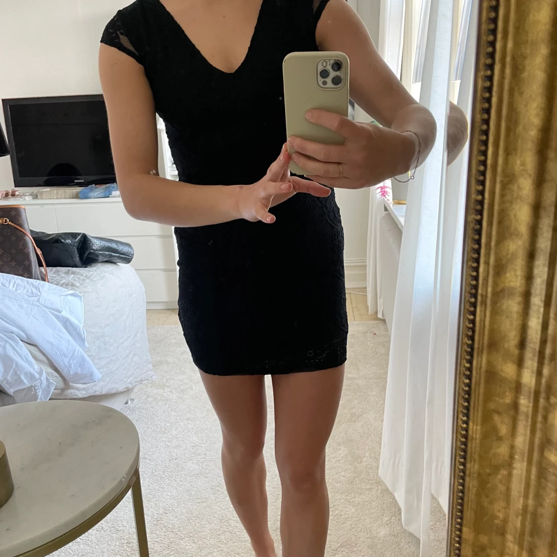 Spetsklänning 🖤 Nyårsklänning - 91