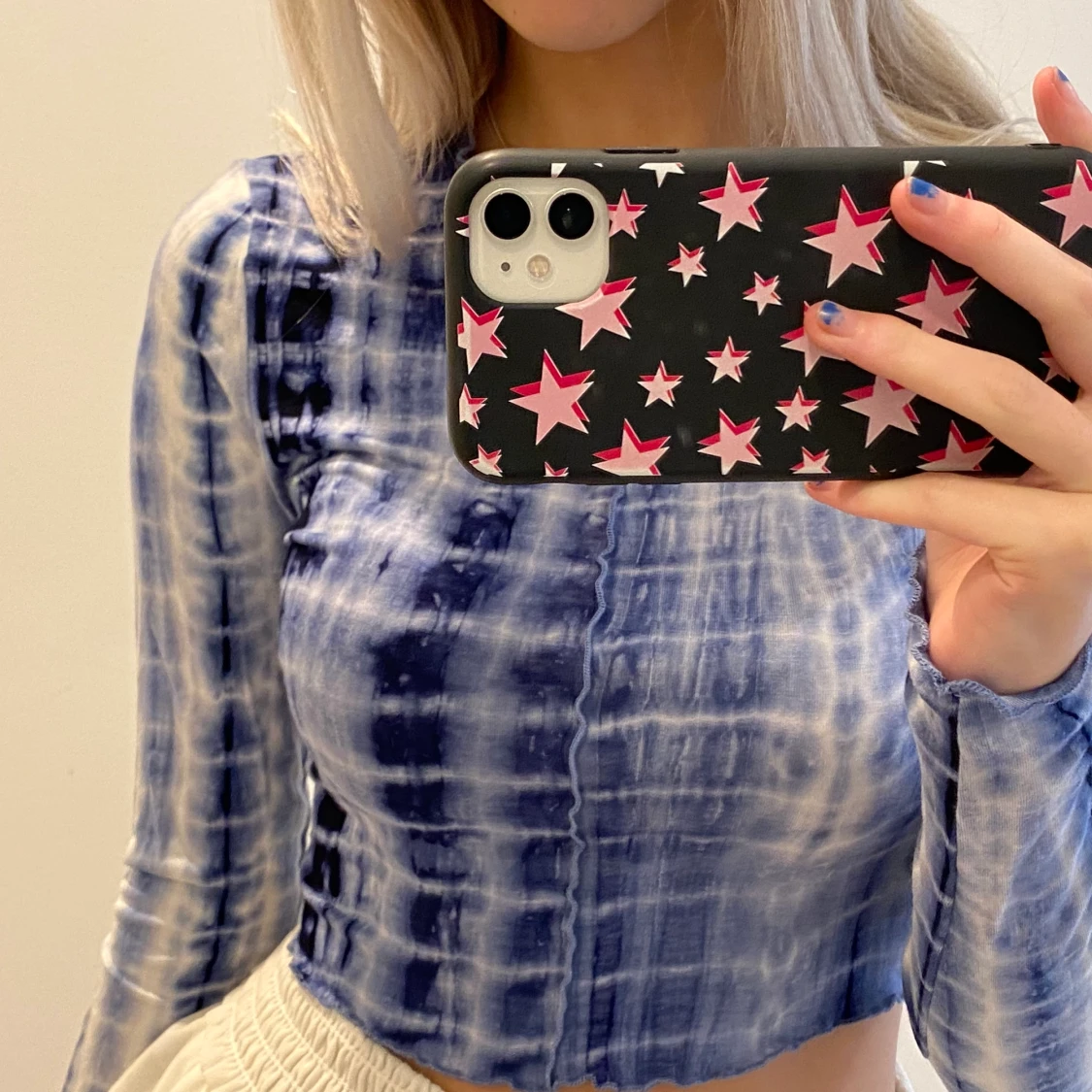 Blå shein tröja - 91