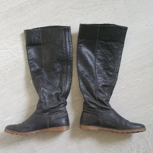 Läder stövlar  - Äkta läder 