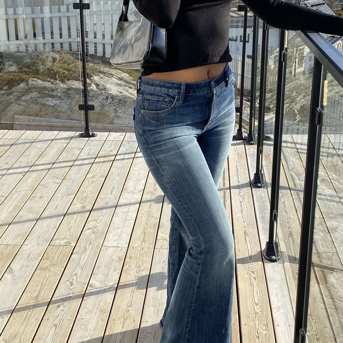 Pow slare jeans krocker 