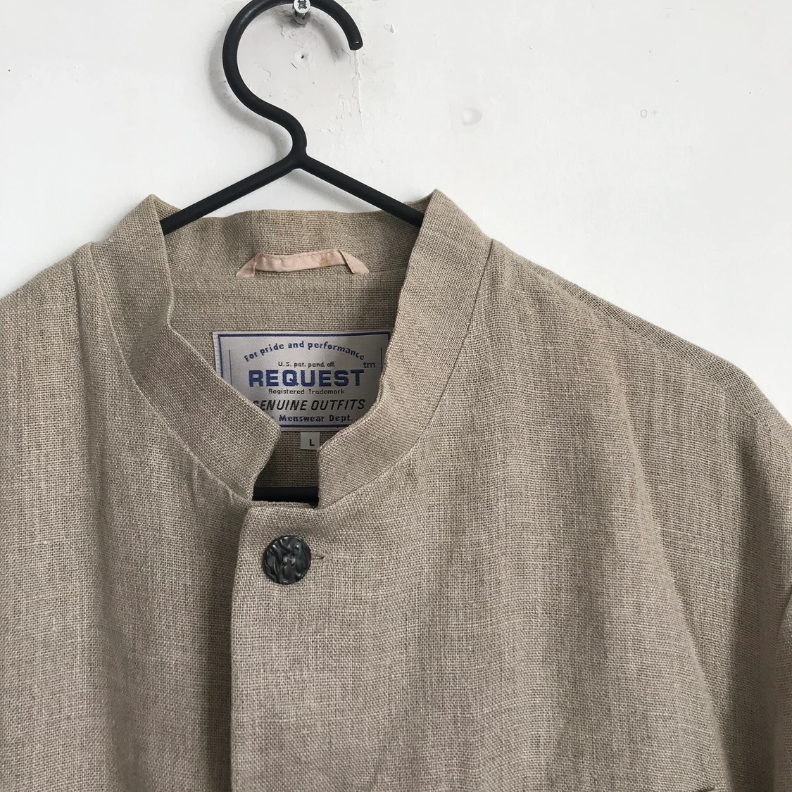 Vintage linnejacka/kavaj - L