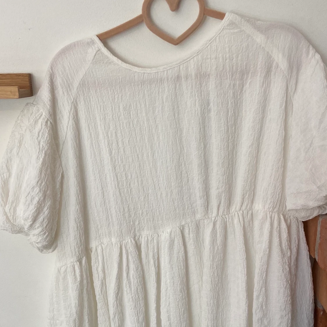 Vit sommarklänning - 90