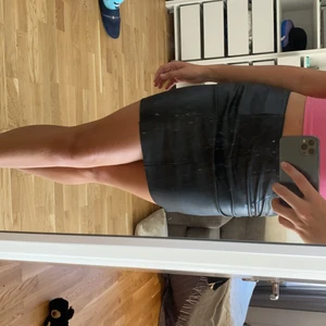 Skinn kjol  - Från hm, säljer för 50kr