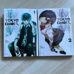 Tokyo Ghoul Vol. 1-2  - Säljer mina 2 Tokyo Ghoul Mangas då jag läst ut de och inte planerar på att fortsätta samla serien. Båda är i mycket gott skick <3