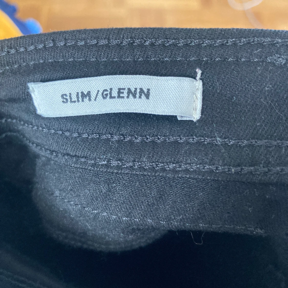 Jack&jones svarta skinn Jens slim/glenn  - 90