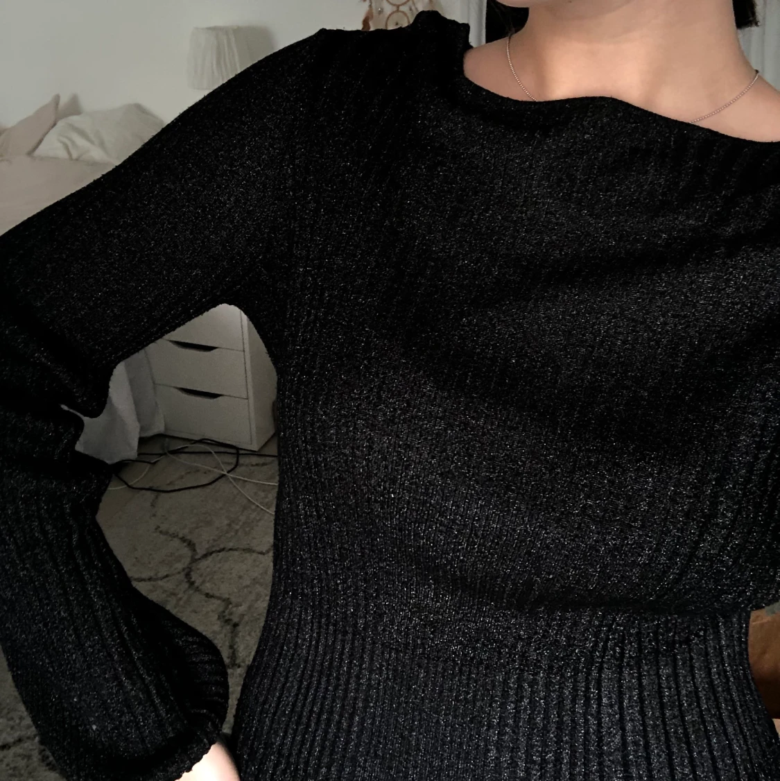 Glittrig tröja - 90