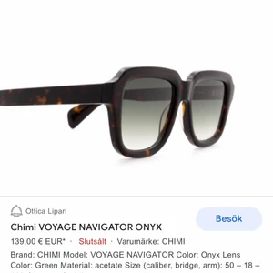 Chimi Eyewear Voyage - Säljer mina Voyage från Chimi! Så jäkla balla men kommer aldrig till användning, slutsålda, testade en gång! Köpta för 1400kr❤️❤️
