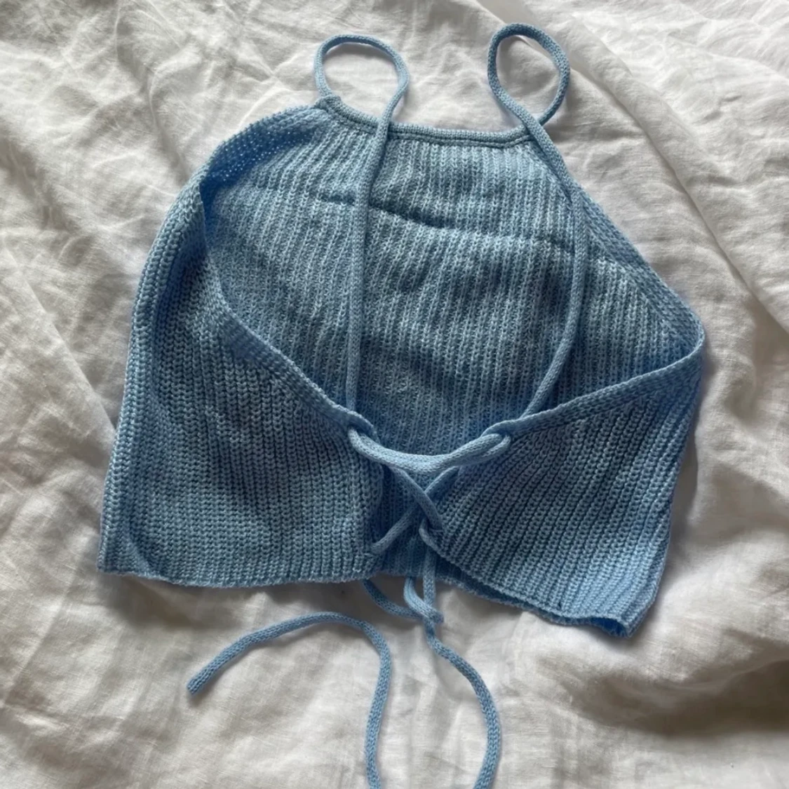 Blå sommartopp - 90