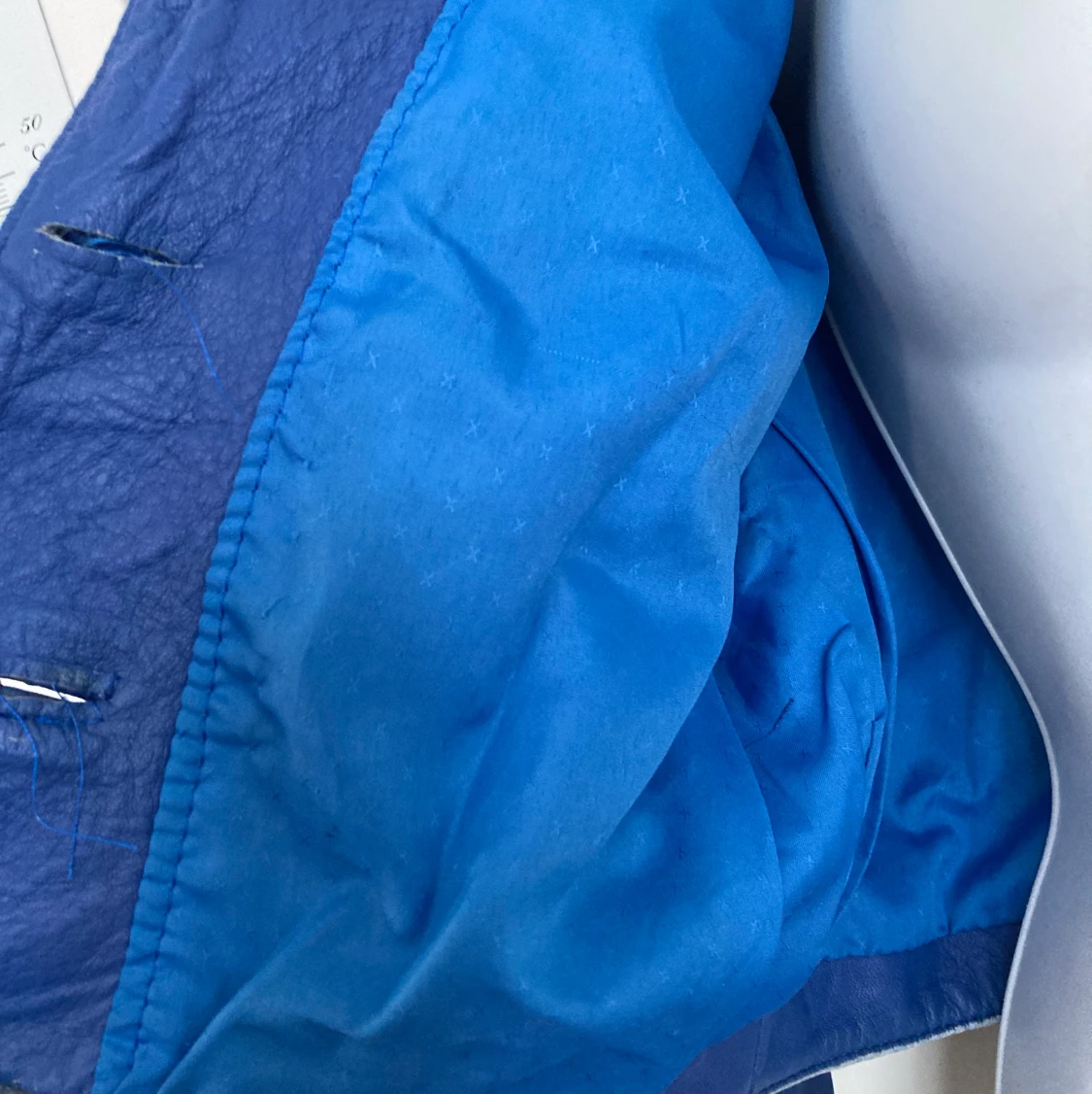 Vintage läder jacka  - 90