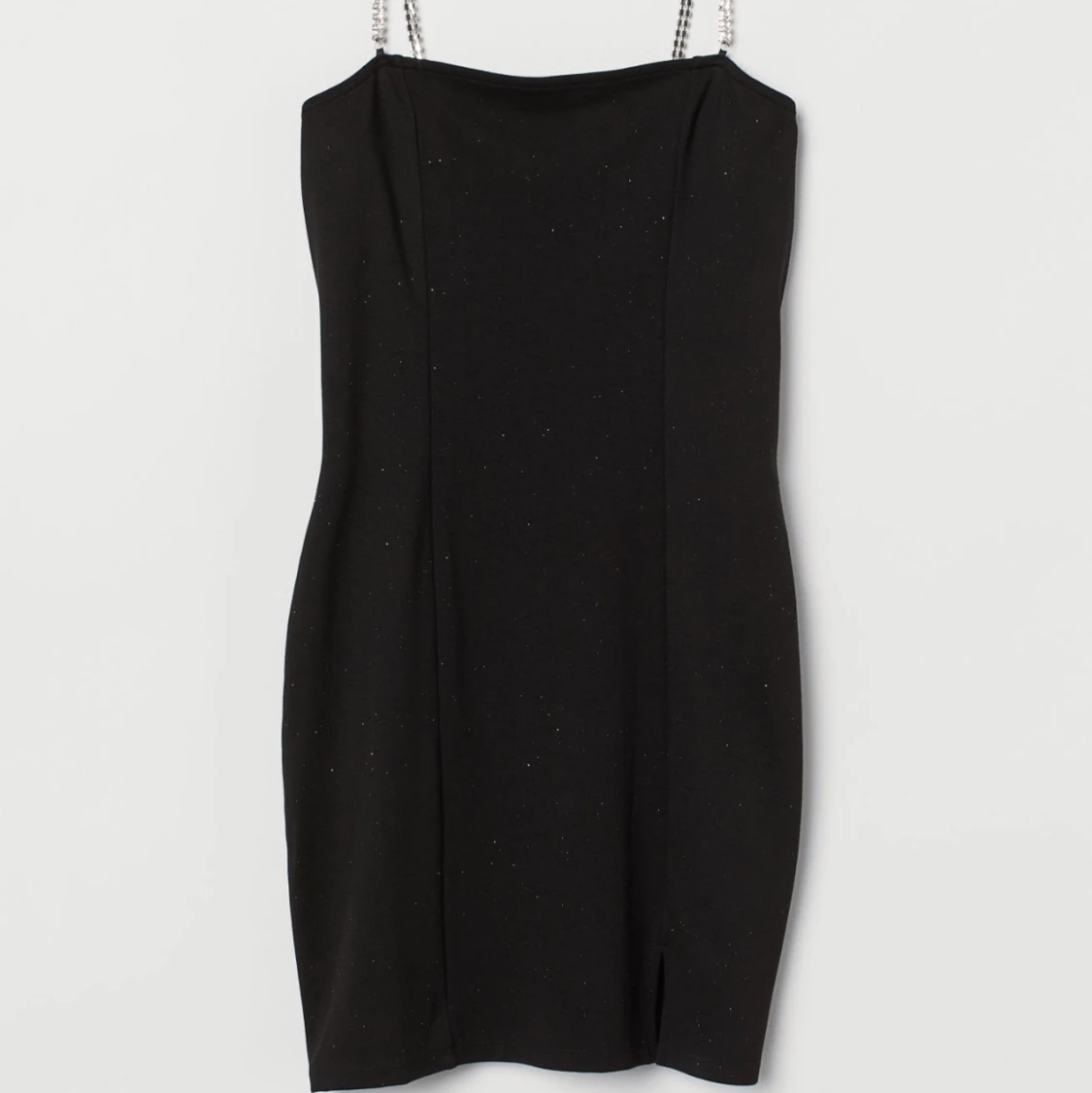 Klänning med strassband