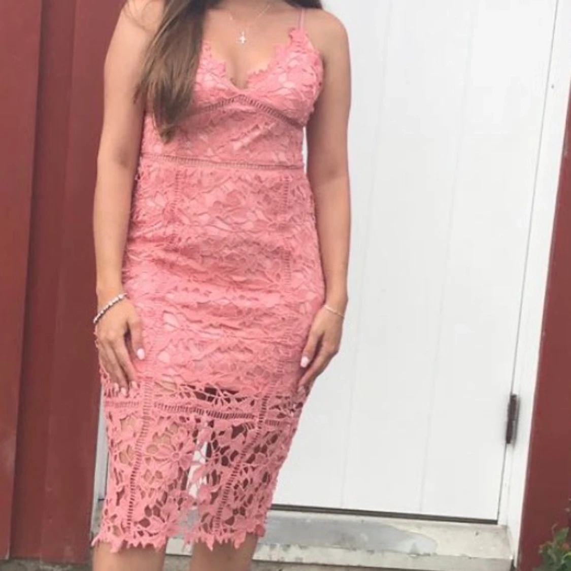 Spets klänning  - 90