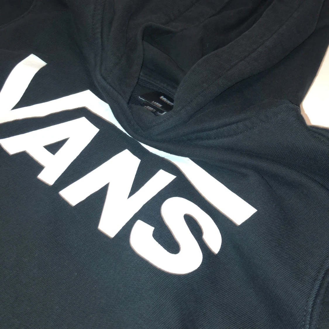 Svart vans tröja storlek large  - 91