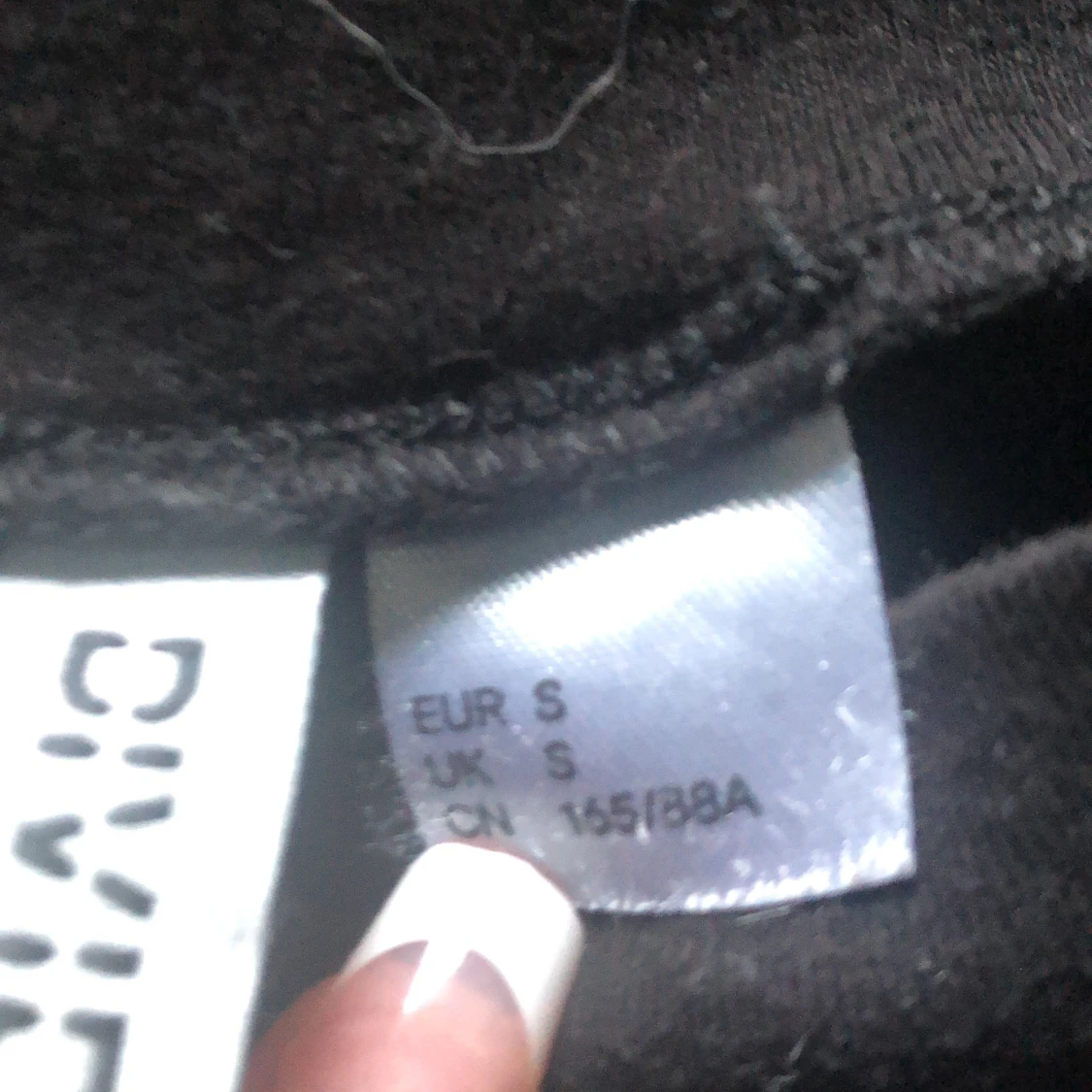 vanlig svart tröja  - 90