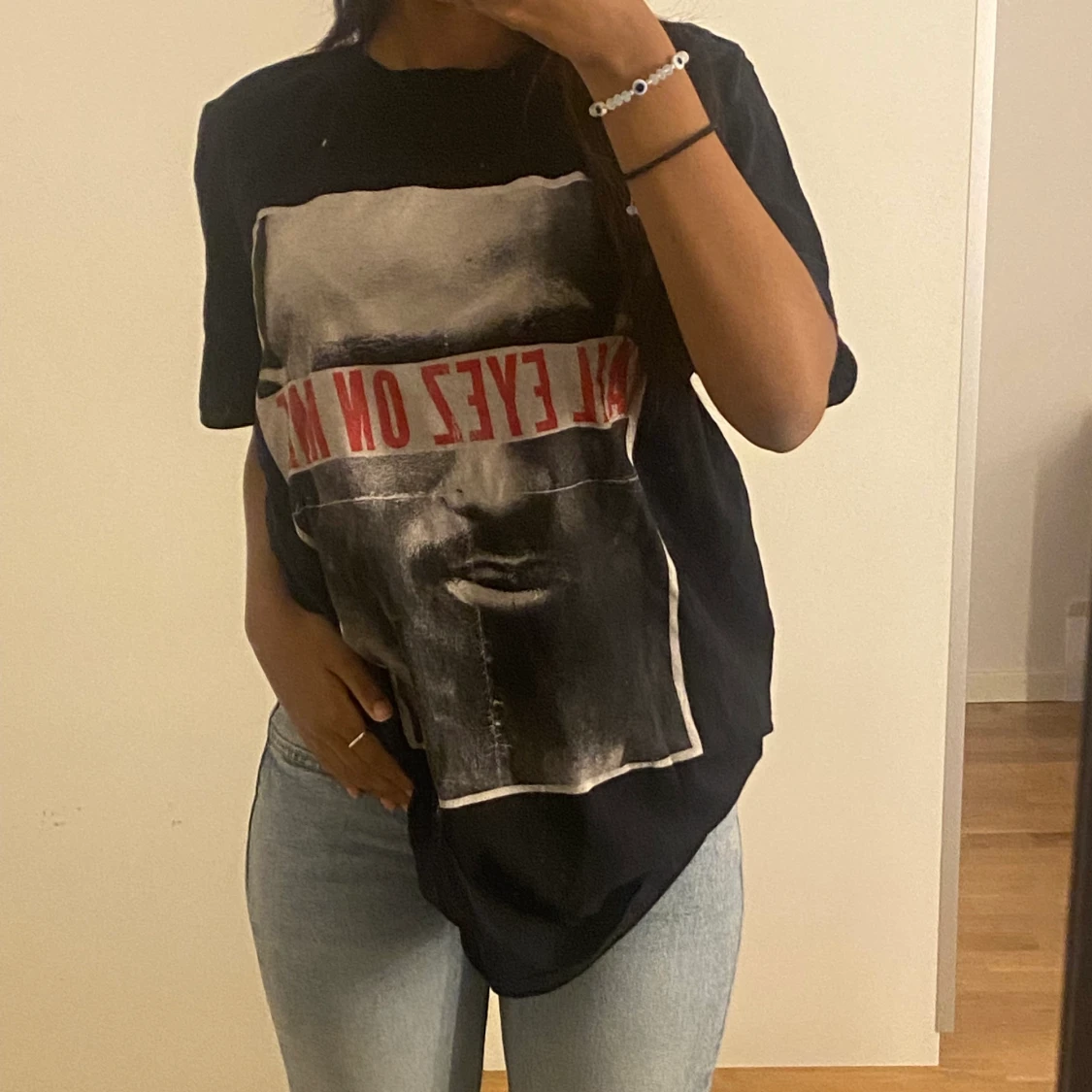 2 pac oversized t-shirt M - 90