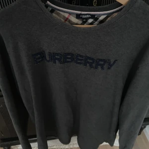 Burberry sweatshirt  - Burberry sweatshirt i xl den passar mig som har S, skulle inte säga det är en xl över huvudtaget. 