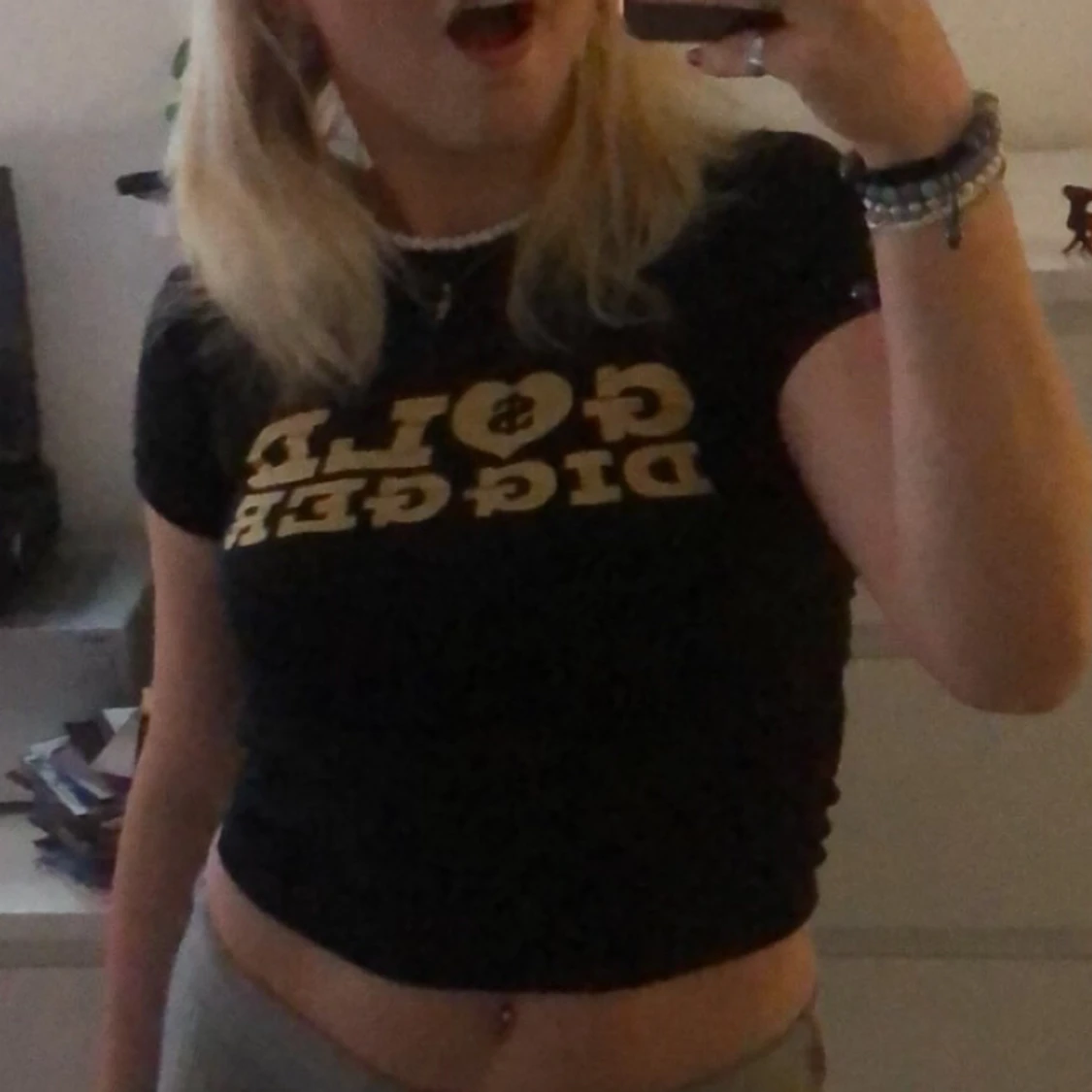 T-shirt med tryck - 90