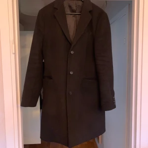 Woollen overcoat in Black from M&S - Superb condition smart black overcoat from M&S in size M 50 SEK delivery 
