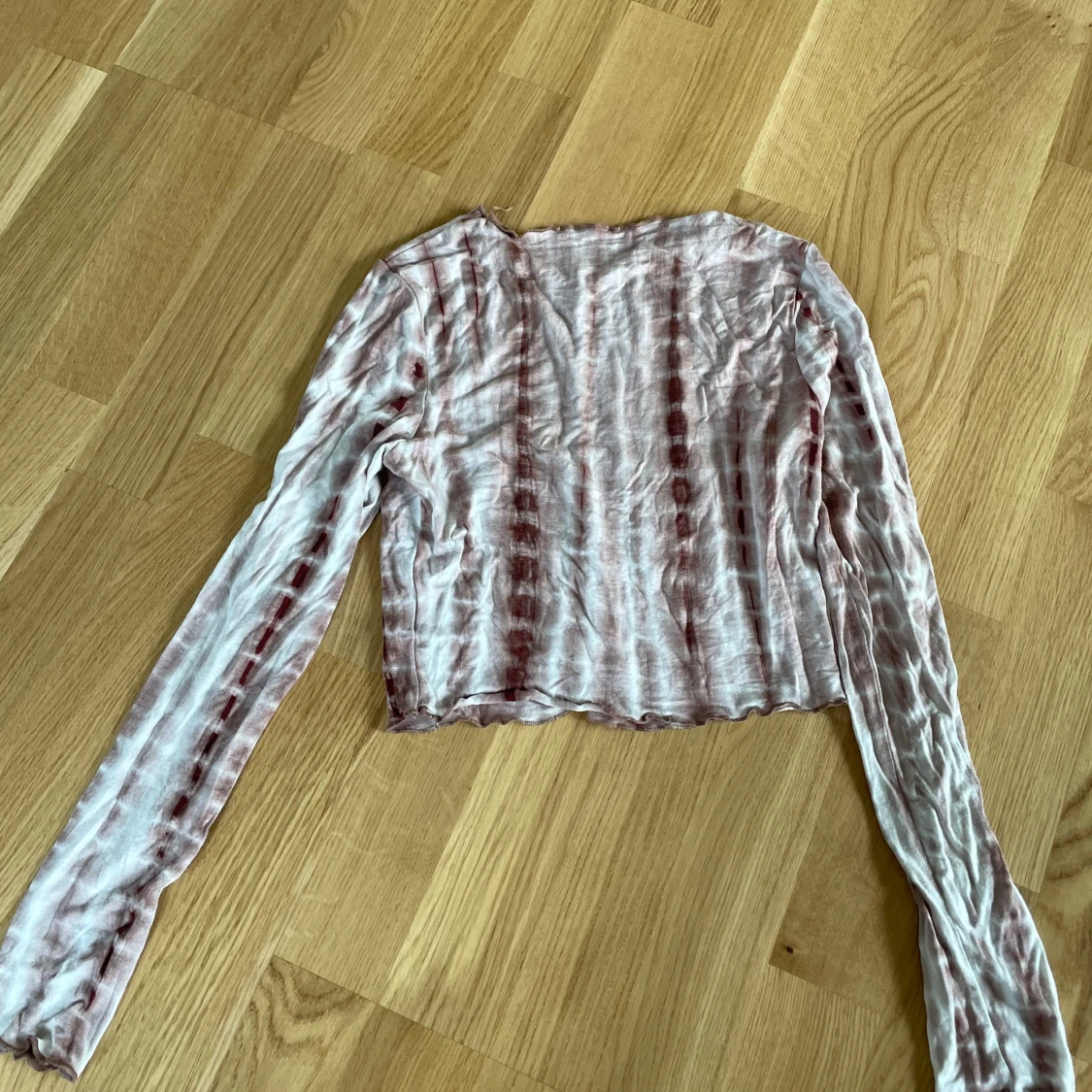 Mönstrad långärmad tröja - 90