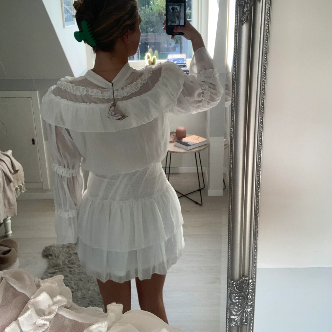 Vit klänning  - 90