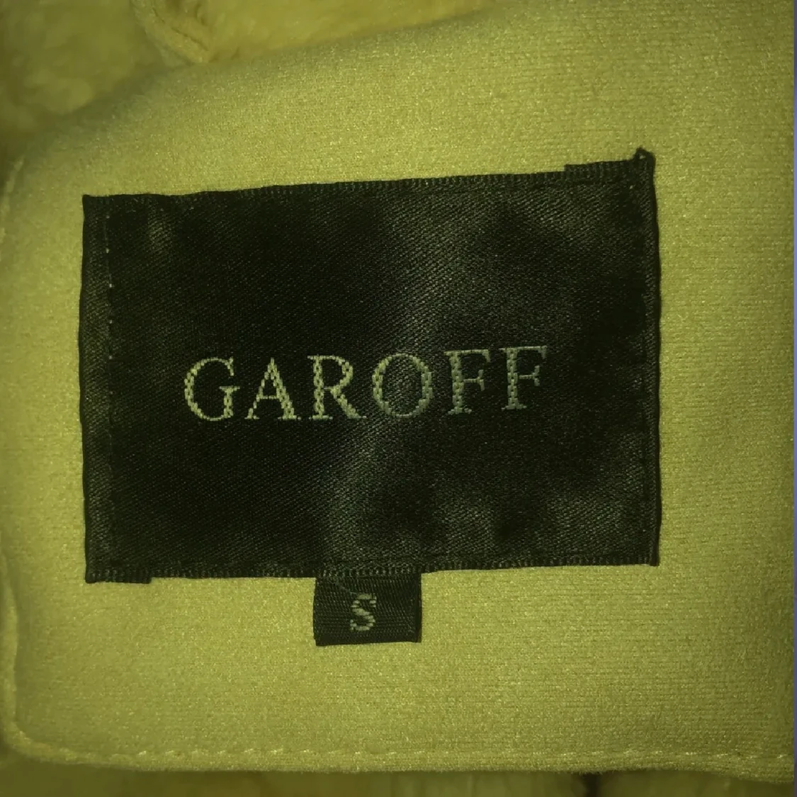 Vit mjuk pälsjacka - 91