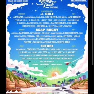 2 tickets - Rolling loud Portugal 2022 - Säljer då jag köpte biljetterna 2020 och tyvärr inte kan gå längre. Köp BÅDA nu för 4000kr (värde 3630kr/styck) eller buda(priset kan möjligtvis sänkas,kan även sälja separat) 