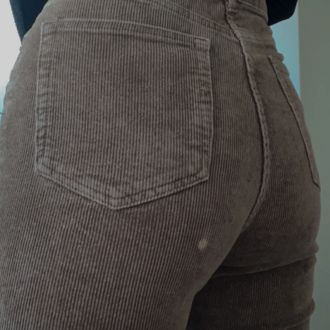 Bruna corduroy flare byxor - 91