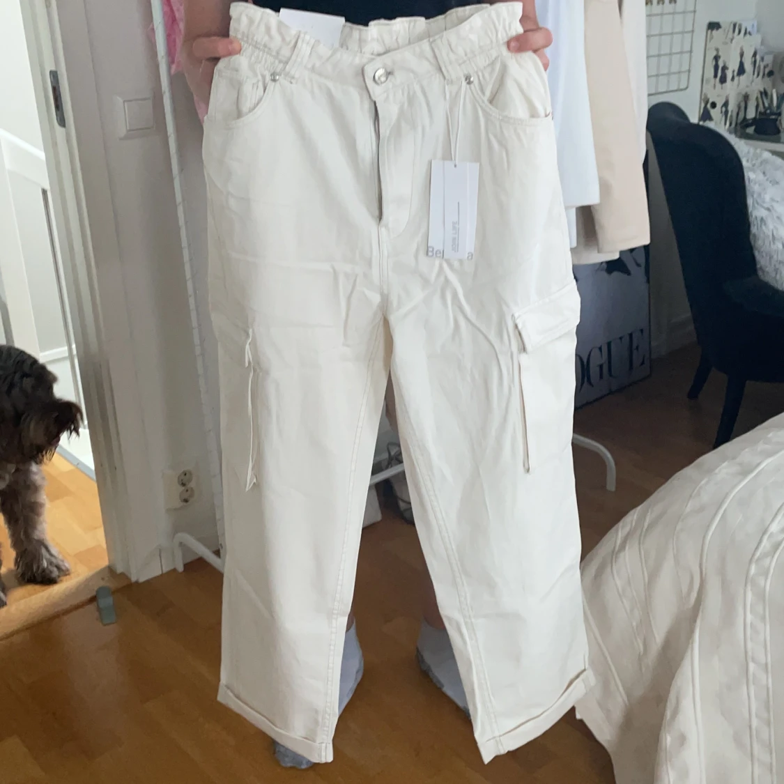 Beige Bershka byxor (helt nya!) 